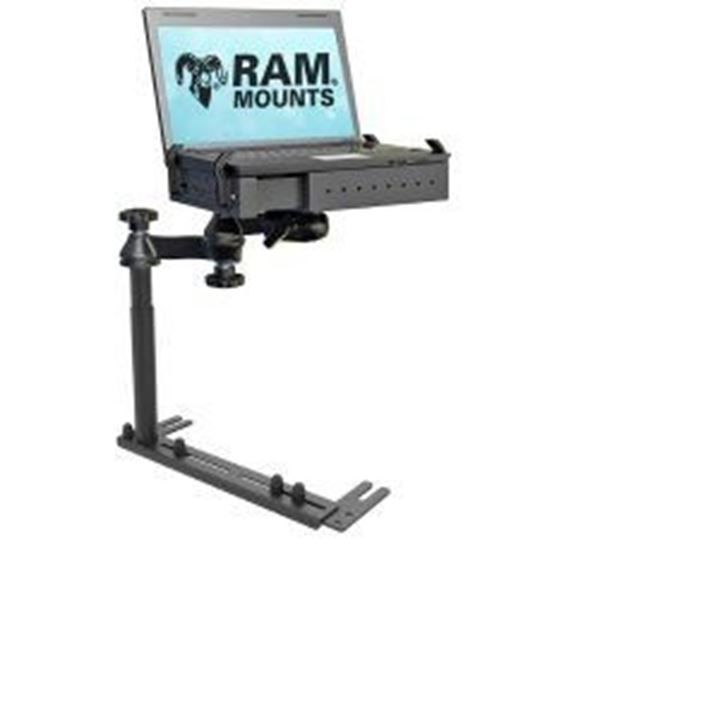 (RAM-VB-196-1SW1) Universal No Drill RHD Vehicle Laptop Mount